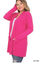 Load image into Gallery viewer, Slouchy Pocket Open Cardigan