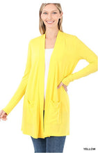 Load image into Gallery viewer, Slouchy Pocket Open Cardigan