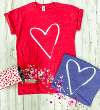 Load image into Gallery viewer, Graffiti Heart Tee