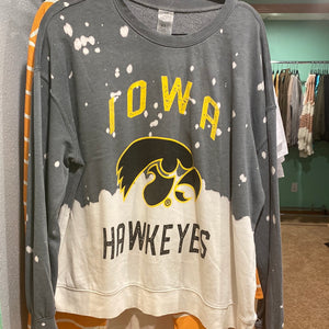 Iowa Hawkeyes Crew Neck Sweatshirt